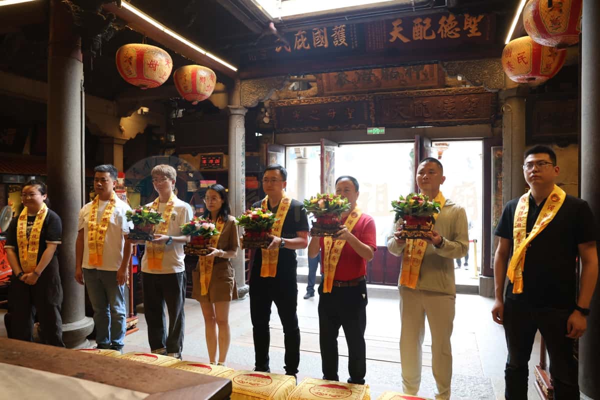 Across the ocean to pay homage at a sacred site: Brazilian overseas Chinese visit Meizhou Mazu Temple for exchange
