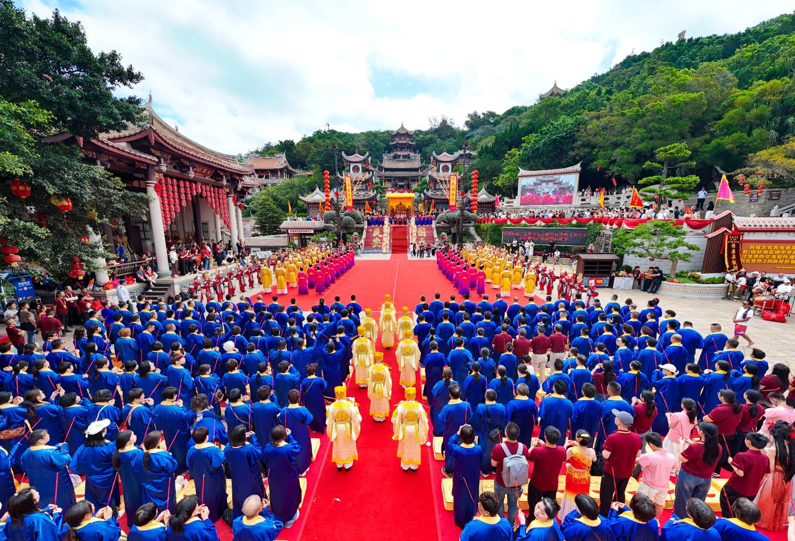 For the 19th Consecutive Year! Meizhou Ancestral Temple and Guiyu Tianhou Ancient Temple Hold a Ceremony Honoring Mazu - image 6
