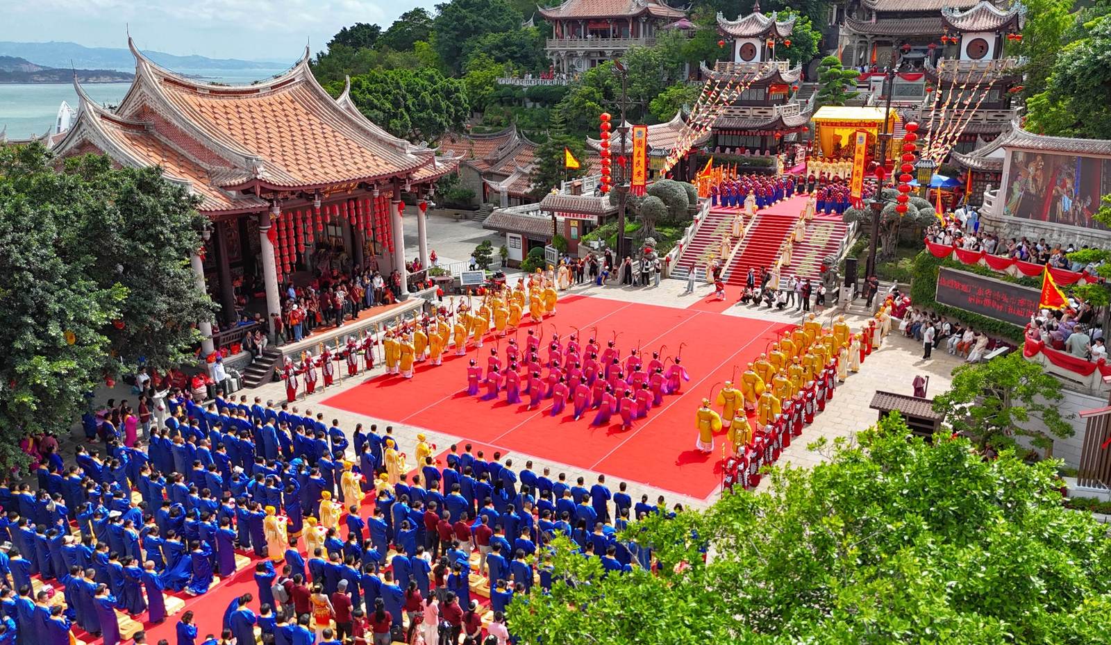 For the 19th Consecutive Year! Meizhou Ancestral Temple and Guiyu Tianhou Ancient Temple Hold a Ceremony Honoring Mazu - image 9