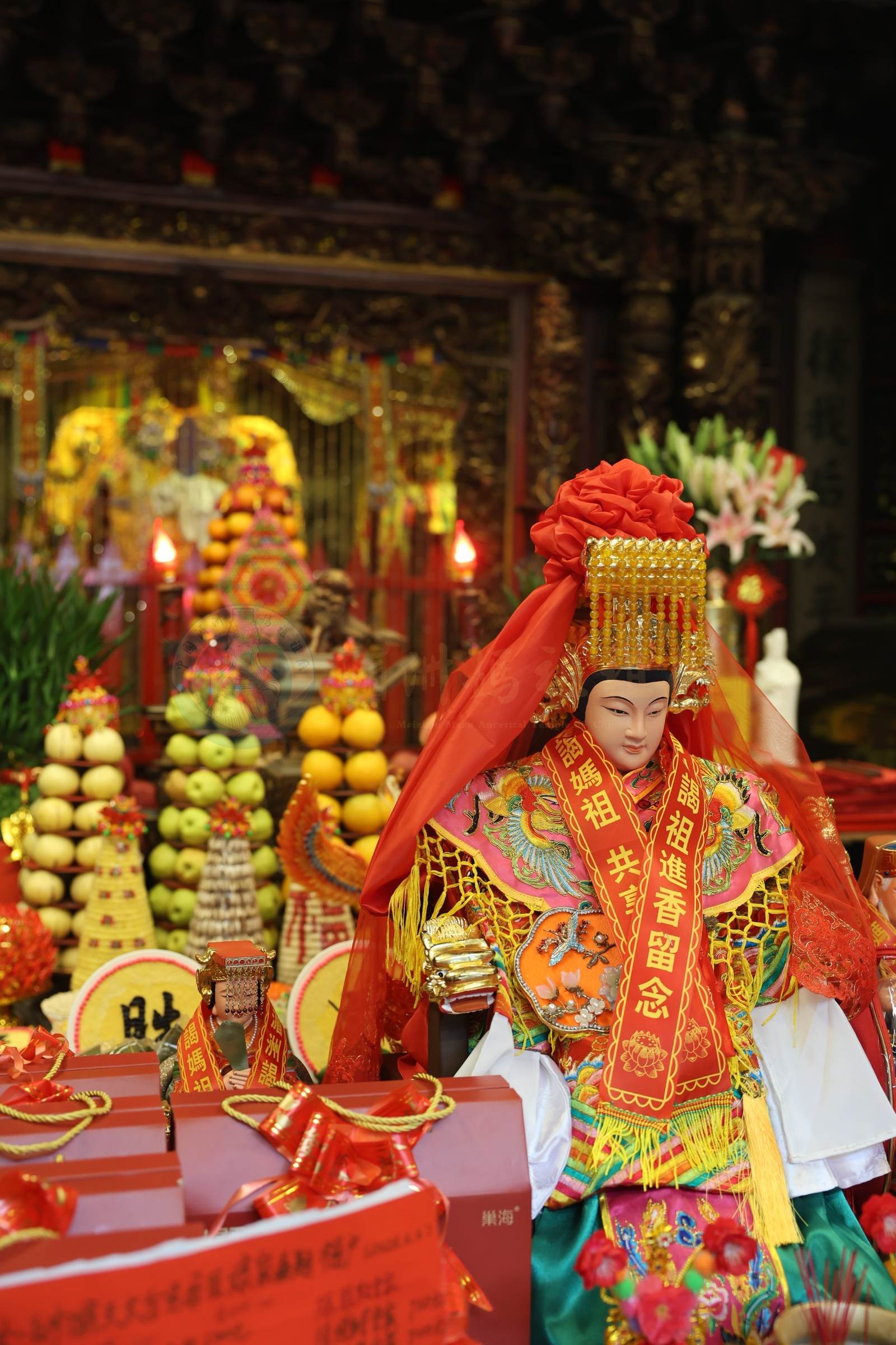 Mazu Returns Home | Mazu cultural groups from Guangdong, Fujian, and other places paid homage and offered incense at Meizhou Mazu Temple - image 3