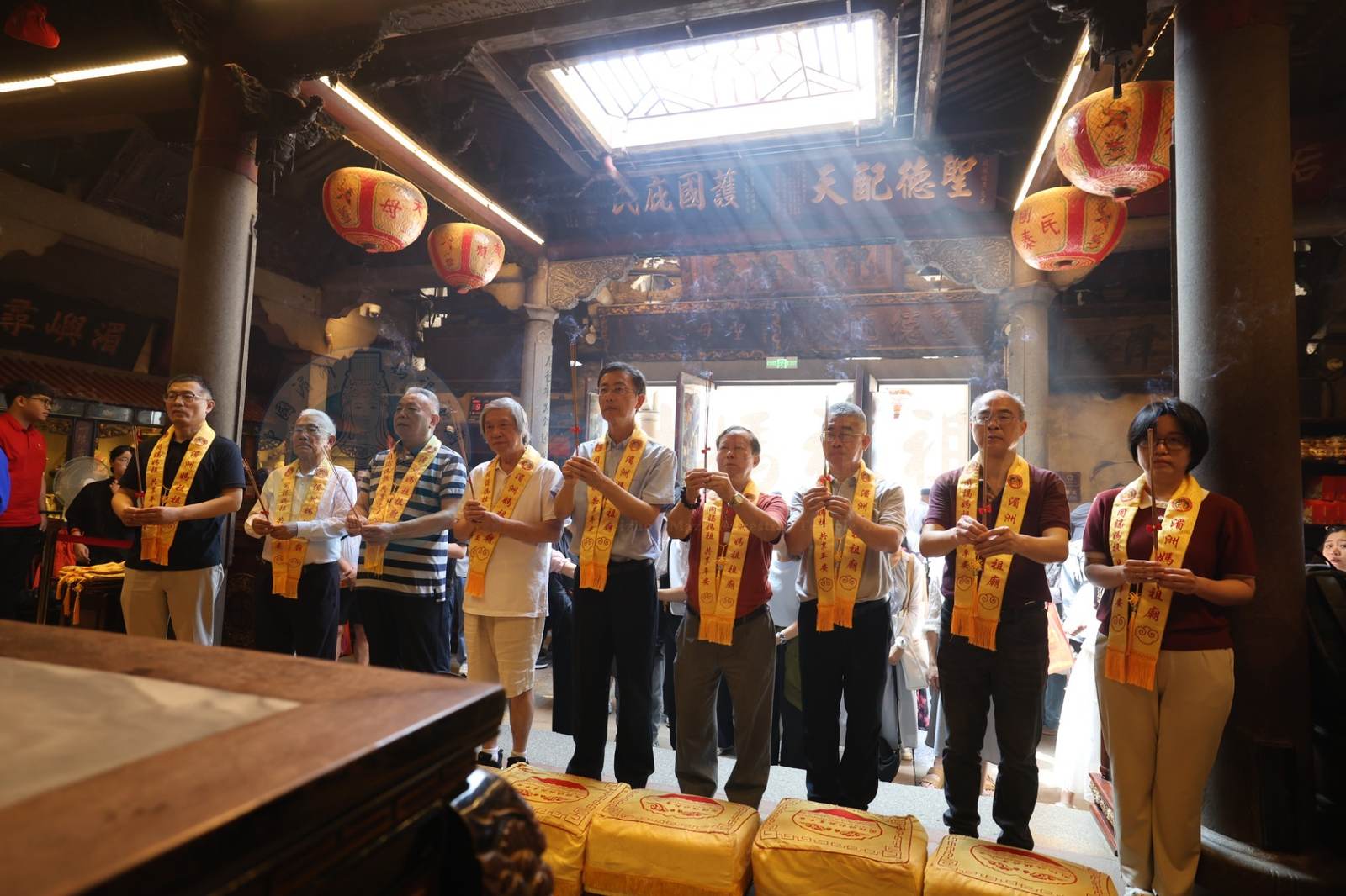 A delegation from the Macau Chinese Macau Studies Association visits and exchanges at the Meizhou Mazu Ancestral Temple - image 4