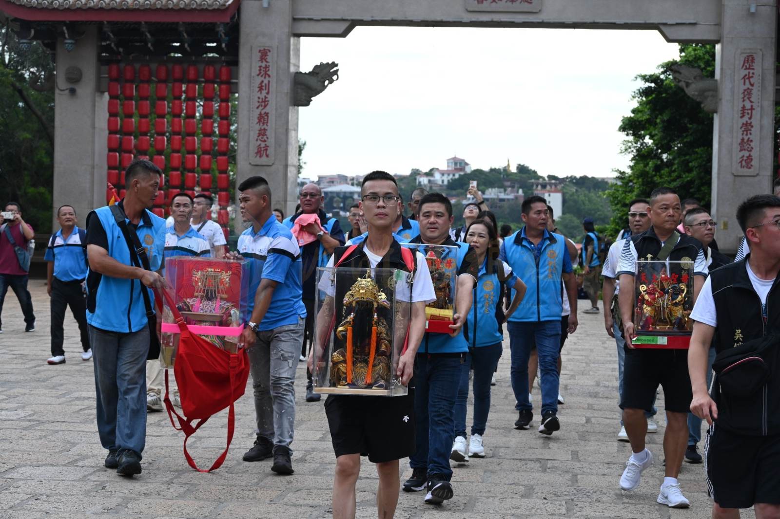 Cross-Strait, One Family | Mazu cultural groups from Yunlin and Taichung, Taiwan visit Meizhou Mazu Temple for ancestral worship and pilgrimage - image 2