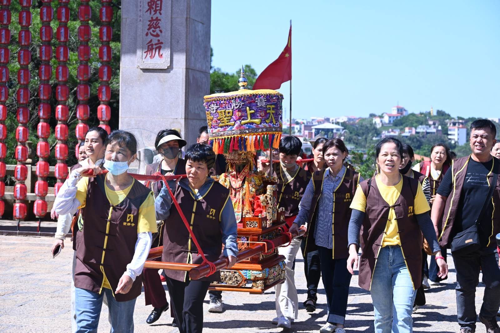 Mazu Devotees Return Home from Across the World | Mazu Cultural Groups from Quanzhou, Putian, and Other Areas Make a Pilgrimage to the Meizhou Mazu Temple - image 1